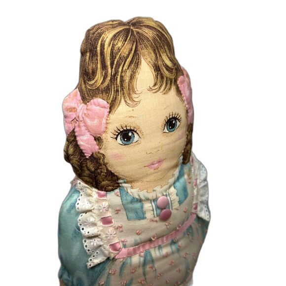 Vintage Cranston Fabric Oh You Beautiful Doll Cut Sew Stuff Panel Jennifer 17.5" - Picture 7 of 7